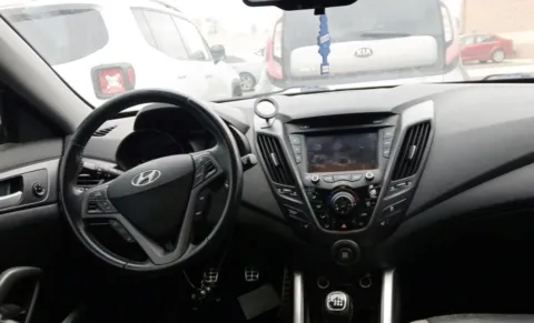 Another view of 2013 Hyundai Veloster Turbo w Black Int for sale in Alvin, TX at Auto Boutique Texas