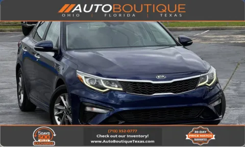 Blue 2019 Kia Optima LX for sale in Alvin, TX