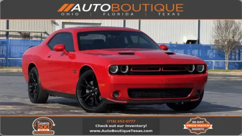 Red 2016 Dodge Challenger R T Plus for sale in Alvin, TX