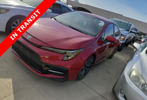 Red 2020 Toyota Corolla SE for sale in Alvin, TX