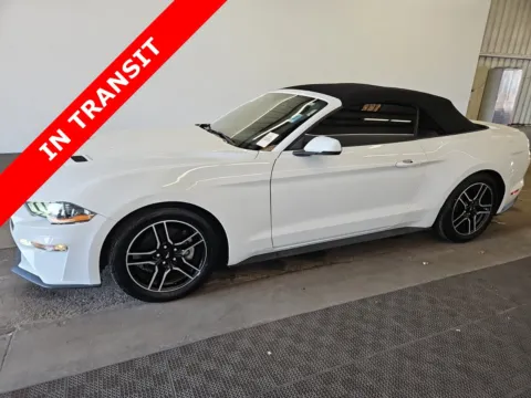 White 2020 Ford Mustang EcoBoost Premium for sale in Alvin, TX