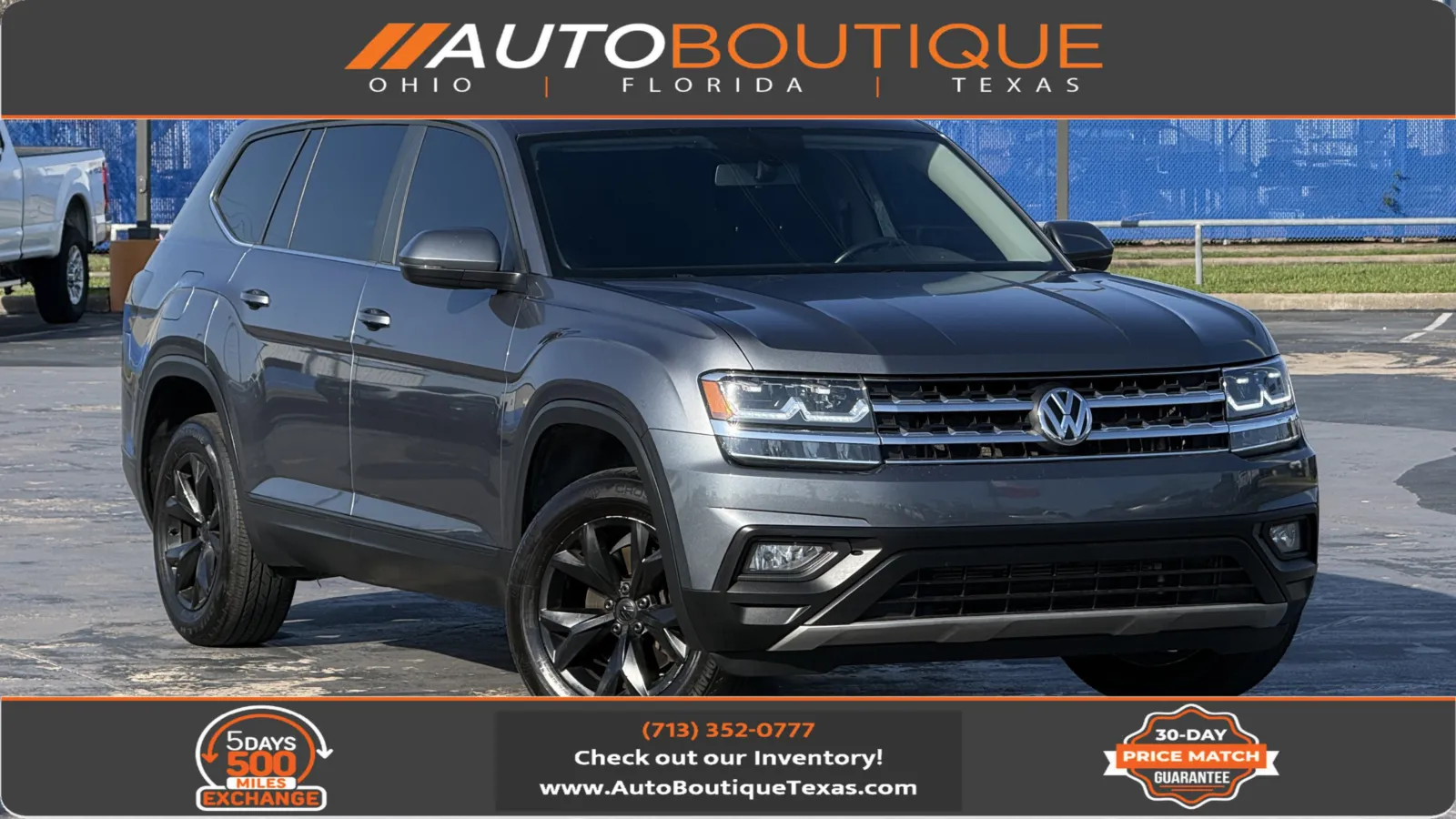 2018 Volkswagen Atlas 3.6L V6 SE for sale in Alvin, TX