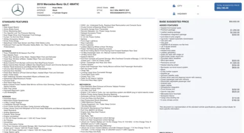 Photos of 2019 Mercedes-Benz GLC 350e for sale in Alvin, TX at Auto Boutique Texas