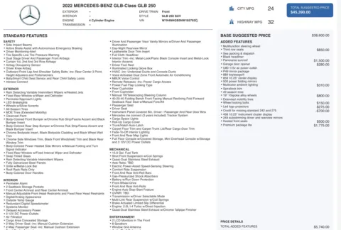 Photos of 2022 Mercedes-Benz GLB 250 for sale in Alvin, TX at Auto Boutique Texas