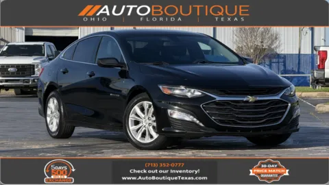 Black 2021 Chevrolet Malibu LT for sale in Alvin, TX