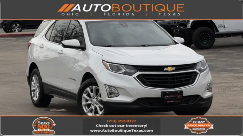 White 2020 Chevrolet Equinox LT for sale in Alvin, TX