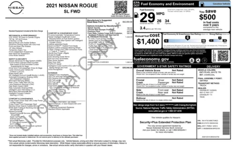 Photos of 2021 Nissan Rogue SL for sale in Alvin, TX at Auto Boutique Texas