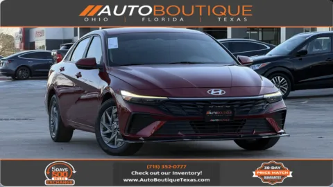 Red 2024 Hyundai Elantra Hybrid Blue for sale in Alvin, TX