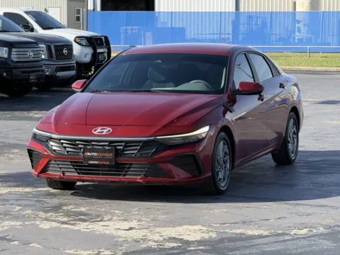 Another view of 2024 Hyundai Elantra Hybrid Blue for sale in Alvin, TX at Auto Boutique Texas