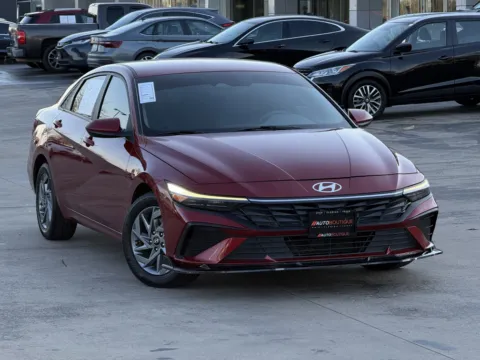 Photos of 2024 Hyundai Elantra Hybrid Blue for sale in Alvin, TX at Auto Boutique Texas
