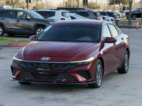 Another view of 2024 Hyundai Elantra Hybrid Blue for sale in Alvin, TX at Auto Boutique Texas