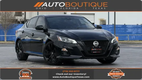 Black 2022 Nissan Altima 2.5 SR for sale in Alvin, TX