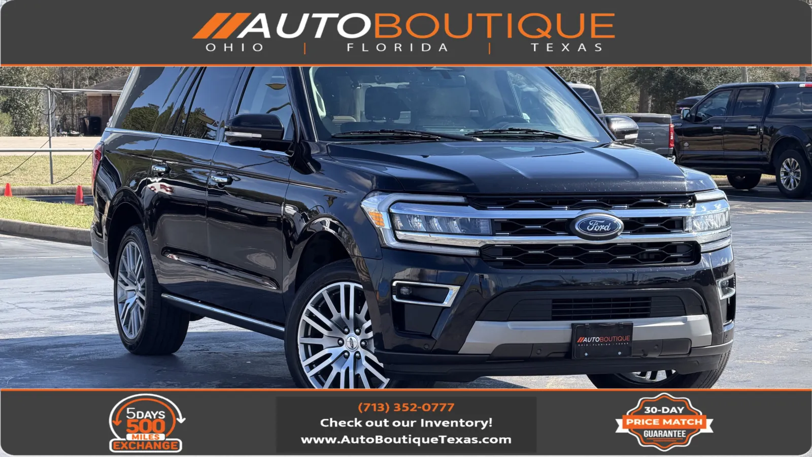 Black 2024 Ford Expedition Max Limited for sale in Alvin, TX