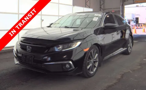 Black 2020 Honda Civic Sedan EX for sale in Alvin, TX