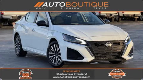 White 2025 Nissan Altima SV for sale in Alvin, TX