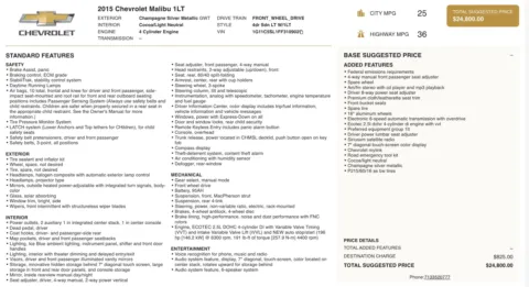 More photos of 2015 Chevrolet Malibu LT at Auto Boutique Texas, TX