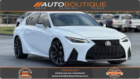 White 2021 Lexus IS 350 F SPORT for sale in Alvin, TX