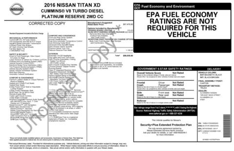 Photos of 2016 Nissan Titan XD Platinum Reserve for sale in Alvin, TX at Auto Boutique Texas