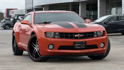 Orange 2012 CHEVROLET CAMARO LS 2LS for sale in Alvin, TX