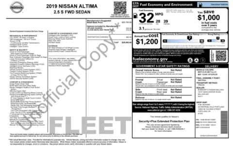 Photos of 2019 Nissan Altima 2.5 S for sale in Alvin, TX at Auto Boutique Texas