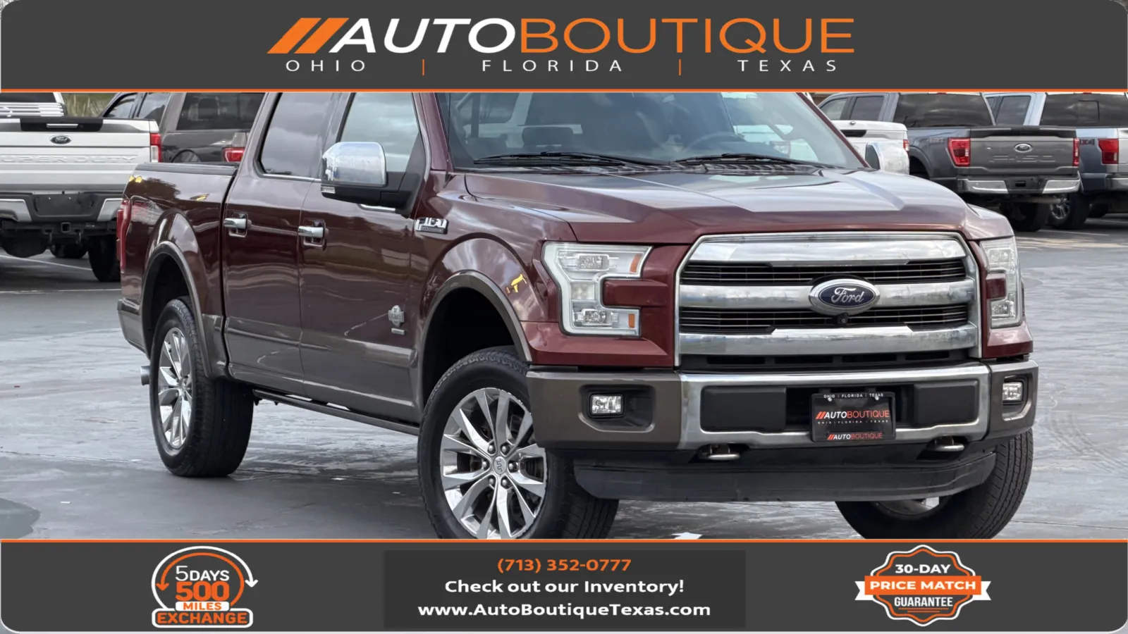 2016 Ford F-150 King Ranch for sale in Alvin, TX