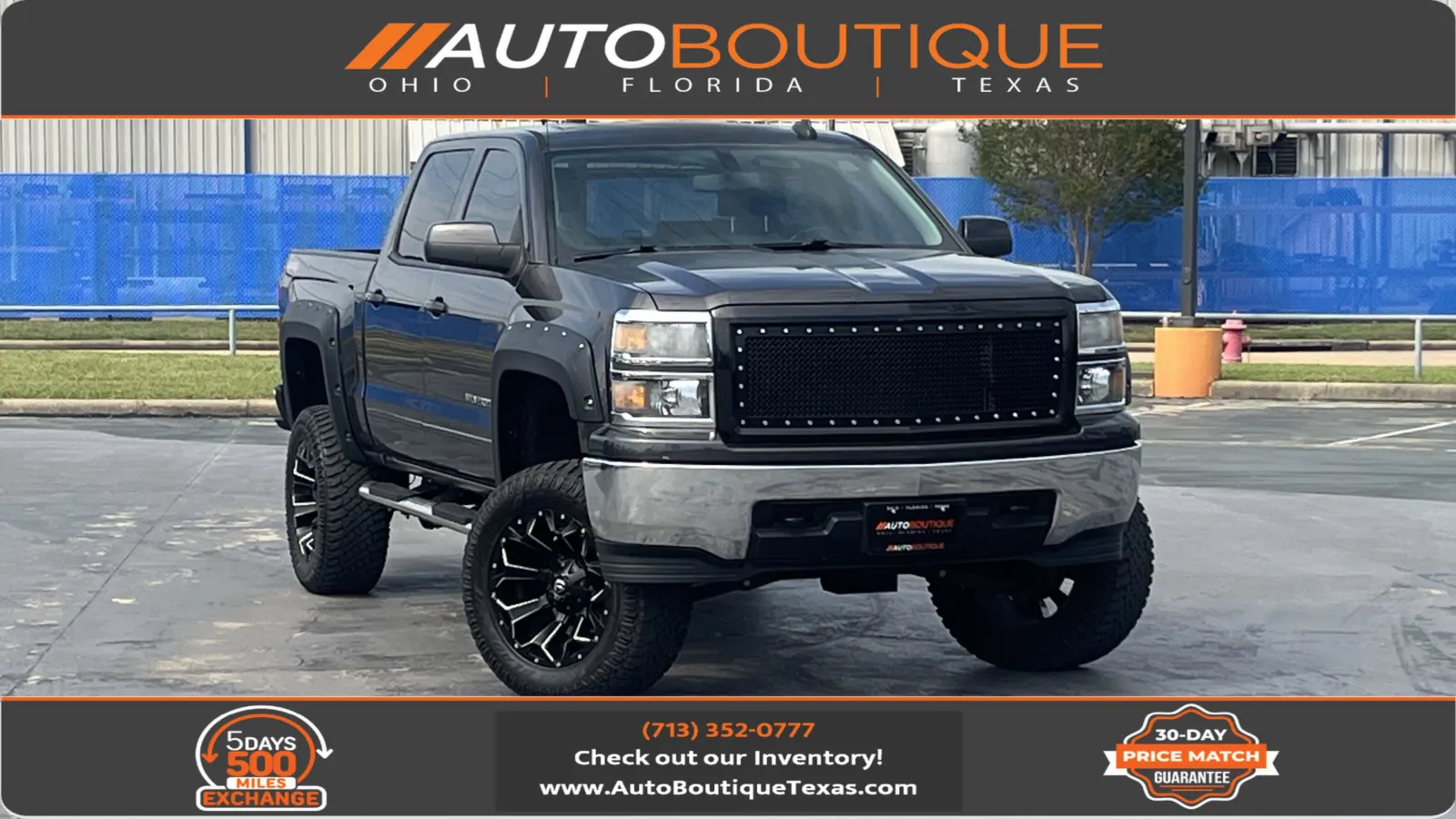 Gray 2015 Chevrolet Silverado 1500 LT for sale in Alvin, TX