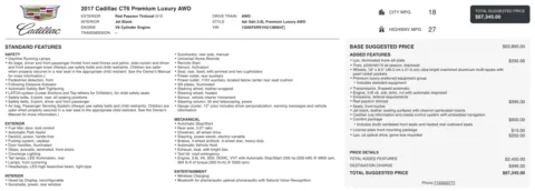 Photos of 2017 Cadillac CT6 Premium Luxury AWD for sale in Alvin, TX at Auto Boutique Texas