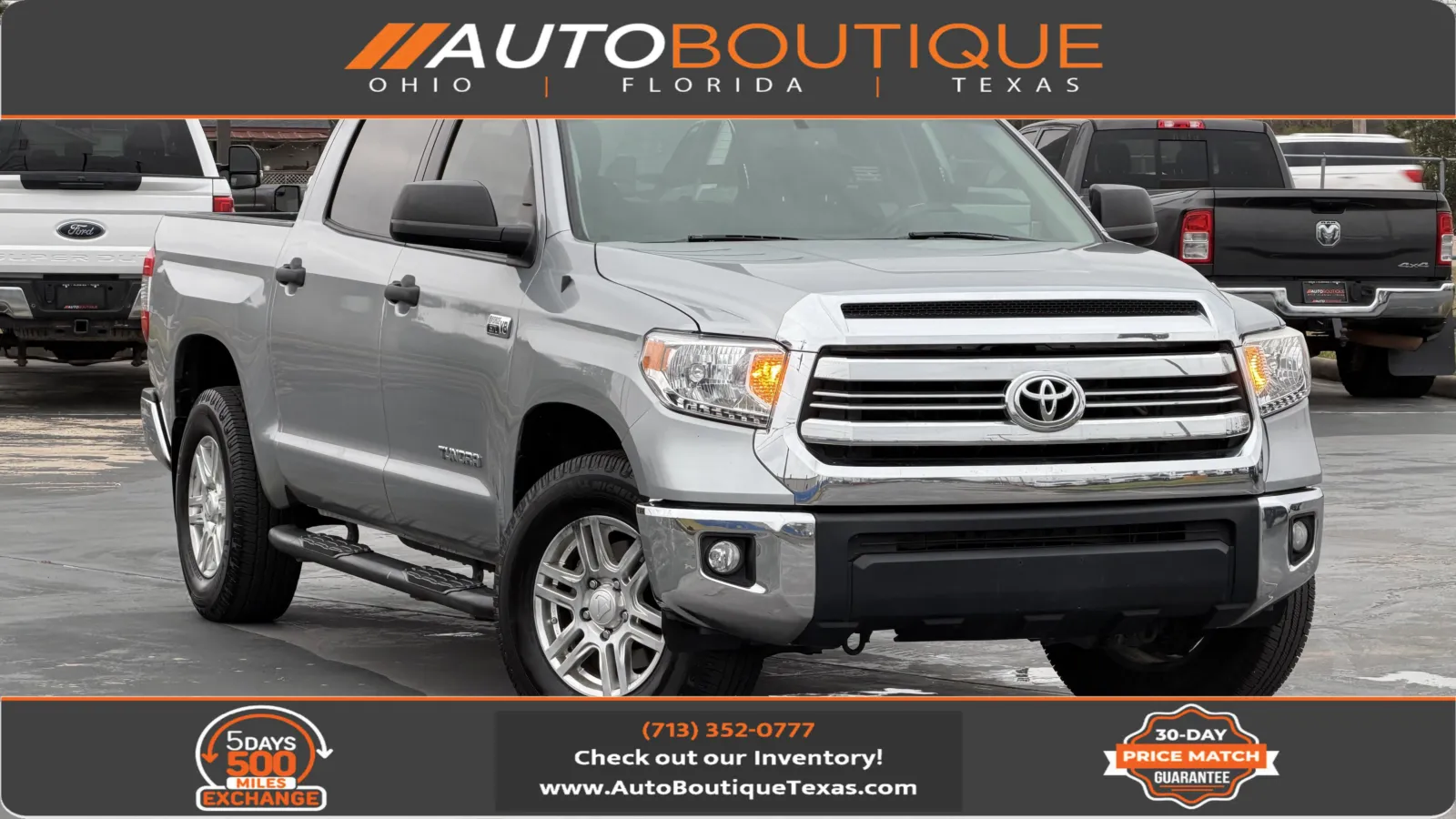 Gray 2017 Toyota Tundra SR5 for sale in Alvin, TX