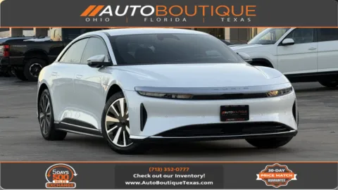 White 2024 Lucid Air Pure for sale in Alvin, TX