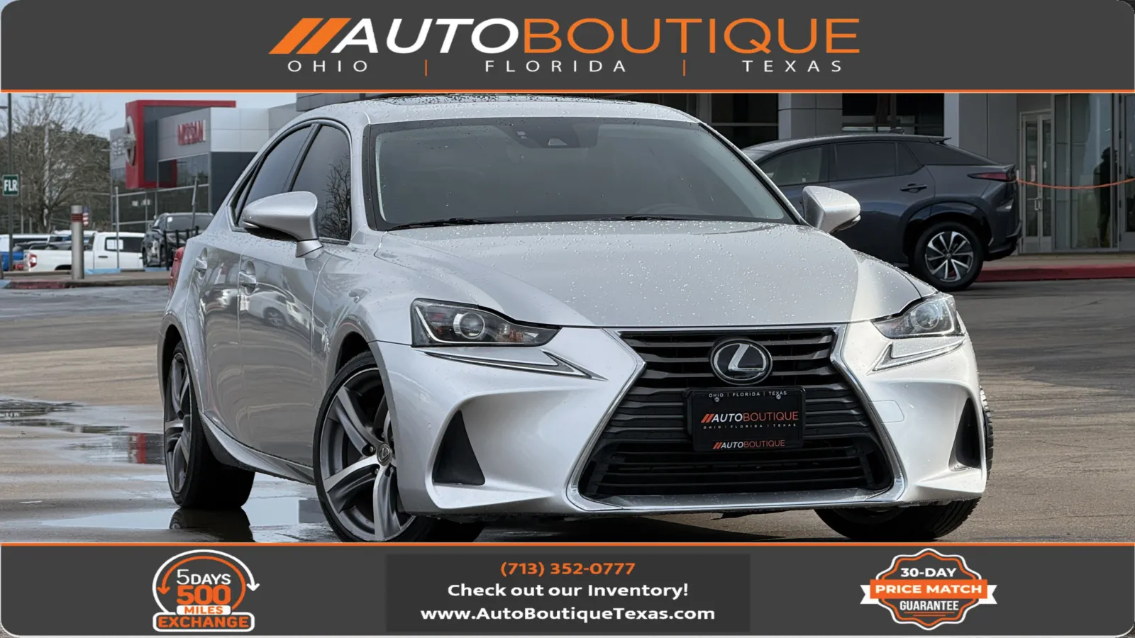 Silver 2020 Lexus IS 300 for sale in Alvin, TX