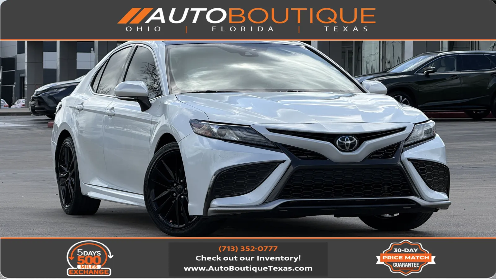 White 2022 Toyota Camry XSE for sale in Alvin, TX