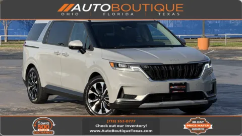 Silver 2022 Kia Carnival EX for sale in Alvin, TX