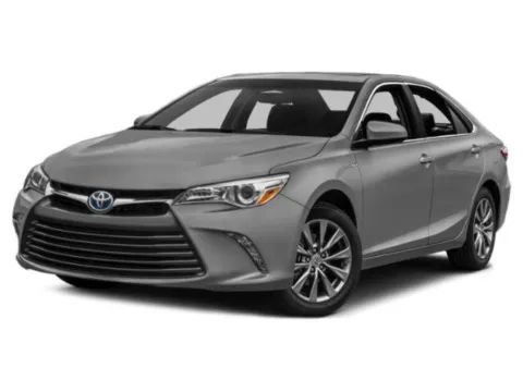 Black 2015 Toyota Camry Hybrid LE for sale in Alvin, TX