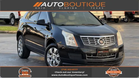 Black 2016 Cadillac SRX Luxury Collection for sale in Alvin, TX