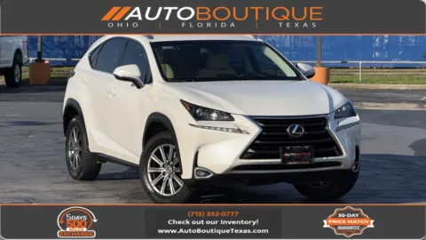 White 2016 Lexus NX 200t for sale in Alvin, TX