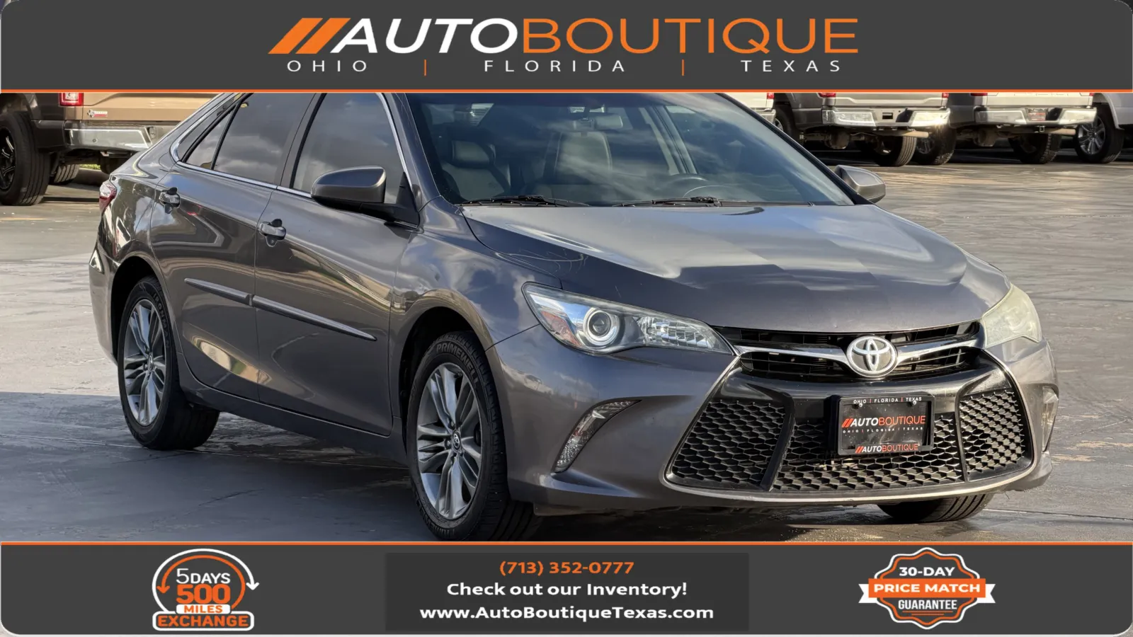 2016 Toyota Camry SE for sale in Alvin, TX