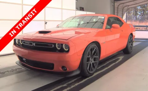 Orange 2019 Dodge Challenger R T for sale in Alvin, TX