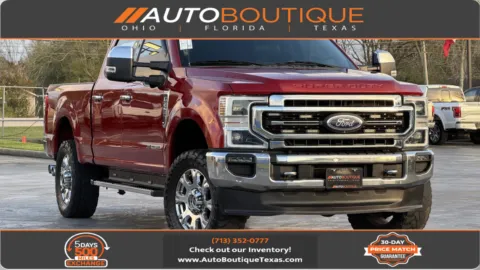 Red 2021 Ford Super Duty F-250 SRW LARIAT for sale in Alvin, TX