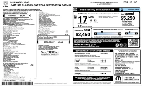 Photos of 2019 Ram 1500 Classic Lone Star Silver for sale in Alvin, TX at Auto Boutique Texas