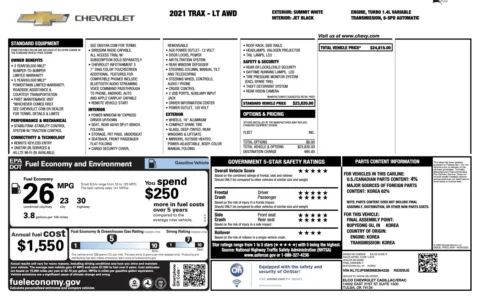 More photos of 2021 Chevrolet Trax LT at Auto Boutique Texas, TX