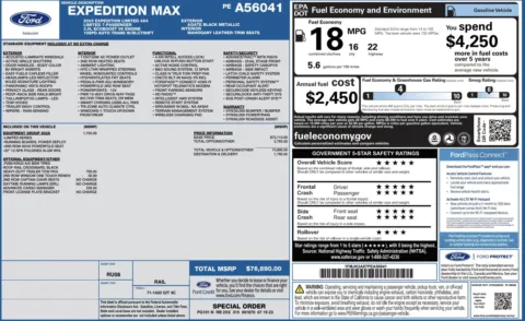 More photos of 2023 Ford Expedition Max Limited at Auto Boutique Texas, TX