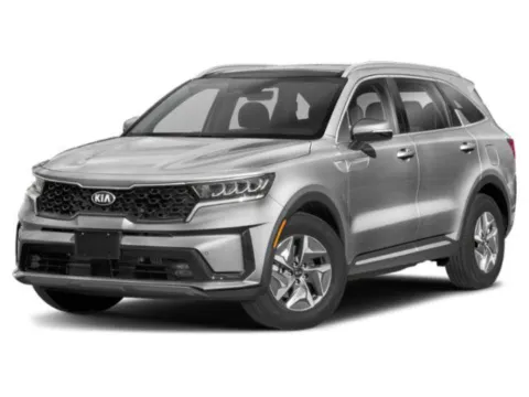 Gray 2021 Kia Sorento Hybrid EX for sale in Alvin, TX