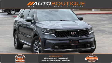 Gray 2021 Kia Sorento Hybrid EX for sale in Alvin, TX