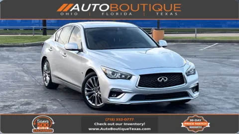 Silver 2019 INFINITI Q50 3.0t LUXE for sale in Alvin, TX