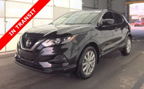 Black 2021 Nissan Rogue Sport S for sale in Alvin, TX