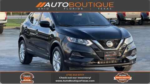 Black 2021 Nissan Rogue Sport S for sale in Alvin, TX