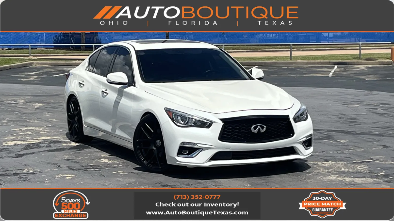2019 INFINITI Q50 3.0t LUXE for sale in Alvin, TX