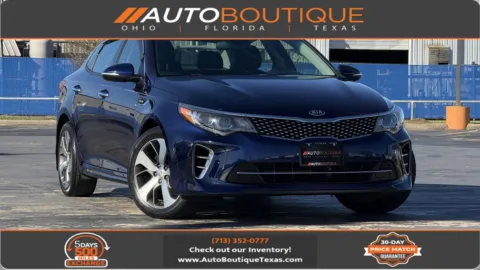 Blue 2017 Kia Optima SX for sale in Alvin, TX
