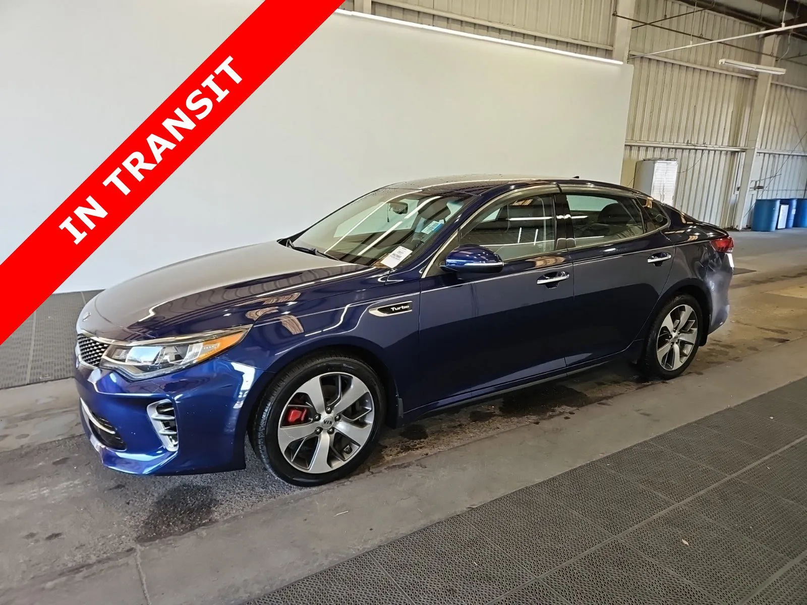 Blue 2017 Kia Optima SX for sale in Alvin, TX