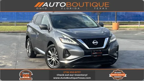Gray 2021 Nissan Murano SV for sale in Alvin, TX